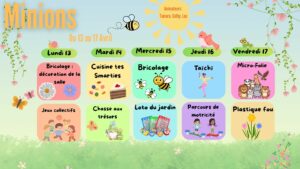 1er Semaine Printemps Minions