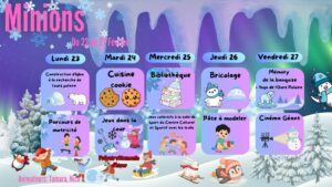 2eme Semaine Vacances Février Minion