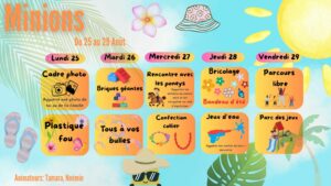 Minions 4eme Semaine D'août (1)