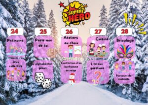 Super Héros Semaine 1