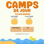 Camps De Jours Inscriptions été 2025