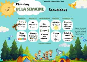 20 Au 24 Juillet Scoub