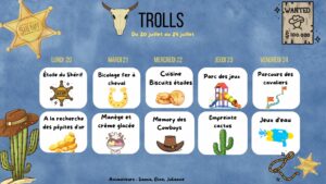 20 Au 24 Juillet Trolls
