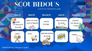 27 Au 31 Juillet Scoub