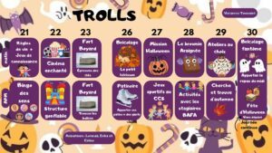 Trolls Vacance Toussaint